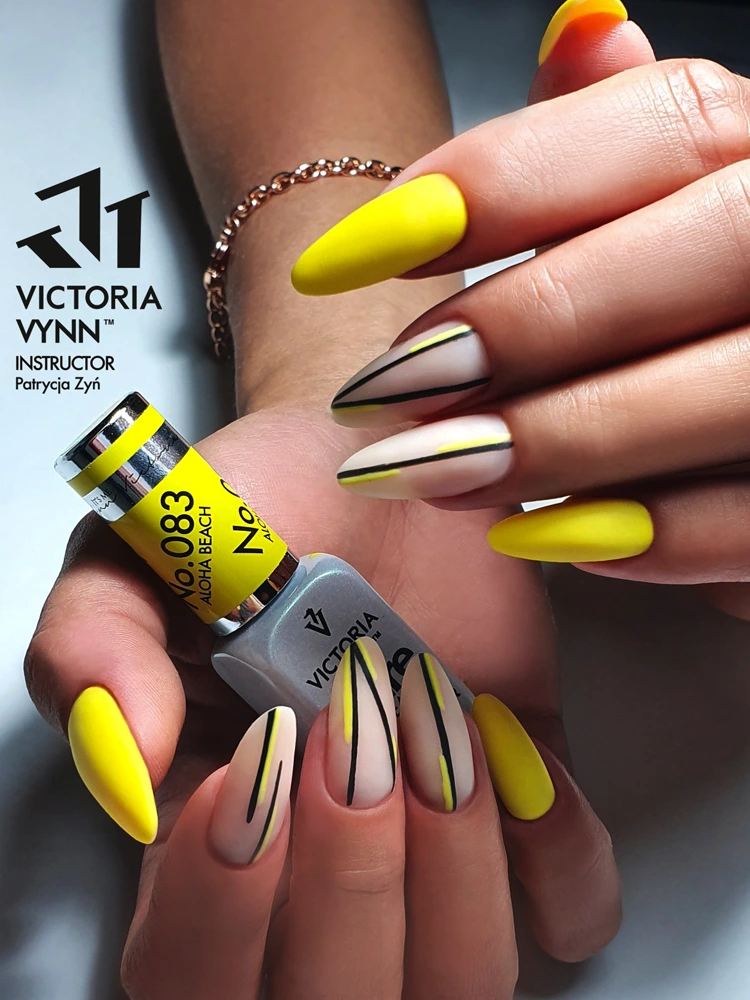 Pure Creamy Hybrid Gel Polish No. 083 Aloha Beach 4 Best yellow gel nails Victoria VYNN Pure Creamy Hybrid 083 Aloha Beach 1 4