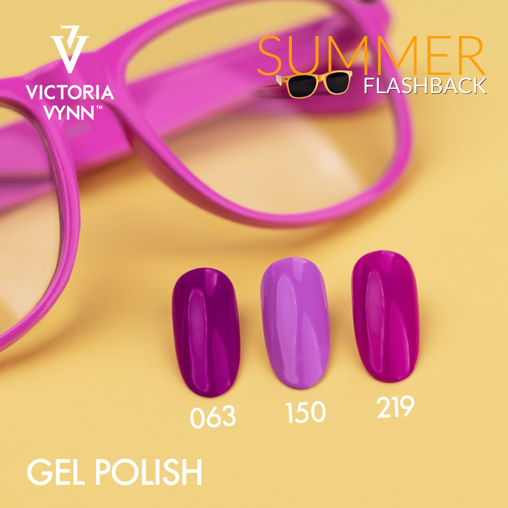 Salon Gel Polish No. 063 Violet Shock 14 Gel Polish 063 Image New New
