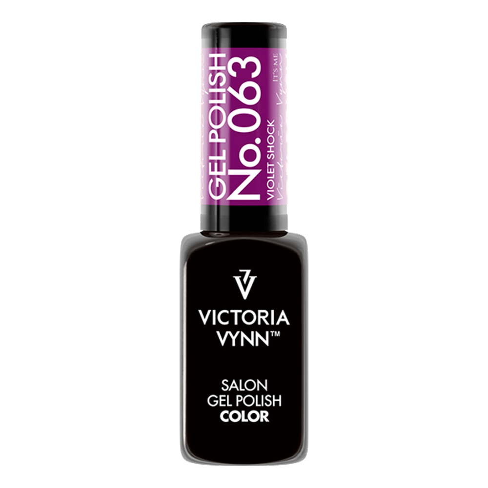 Salon Gel Polish No. 063 Violet Shock 2 Gel Polish 063 Violet Shock