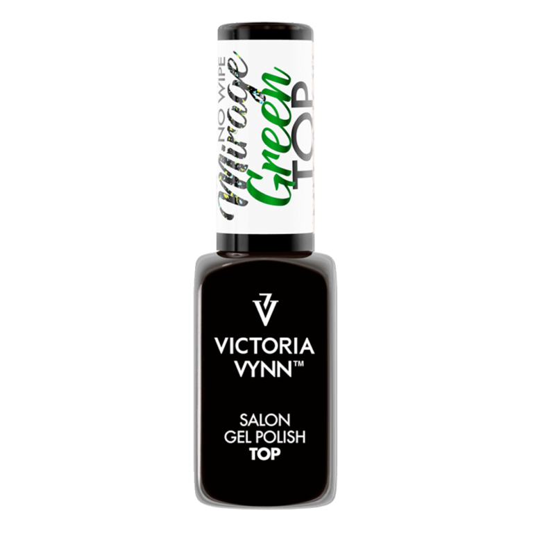 top coat glitter mirage green