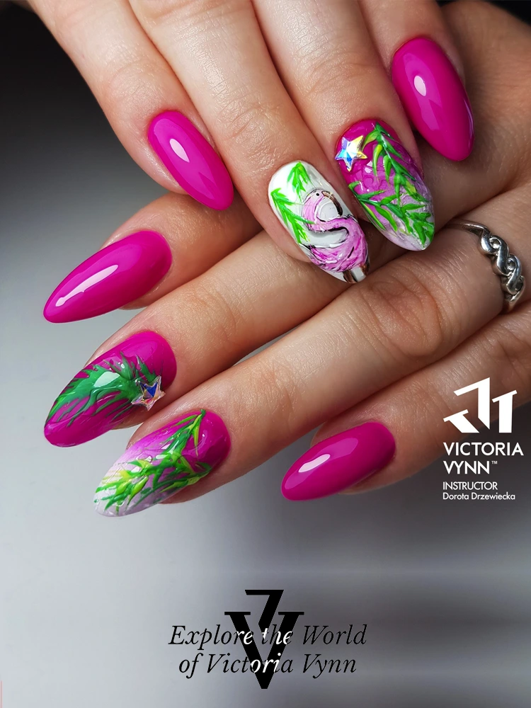 Most Cute Pink Nails Victoria VYNN Pure Creamy Hybrid 078 Pinky Pink 1 2