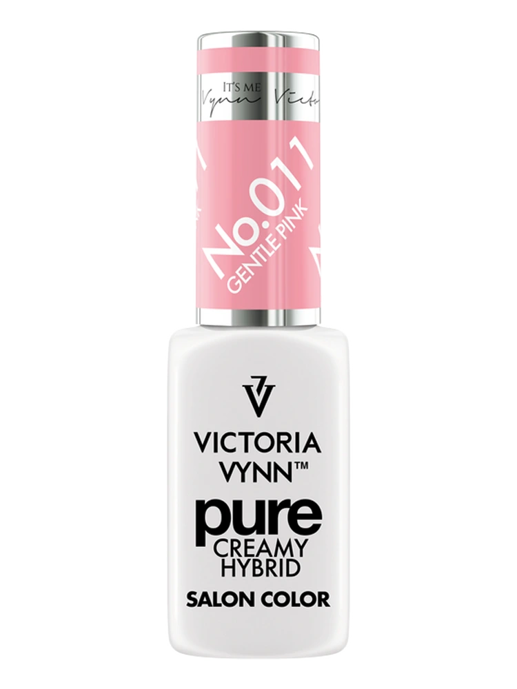 Most Delicate ping gel nails Victoria VYNN Pure Creamy Hybrid 011 Gentle Pink 1 3