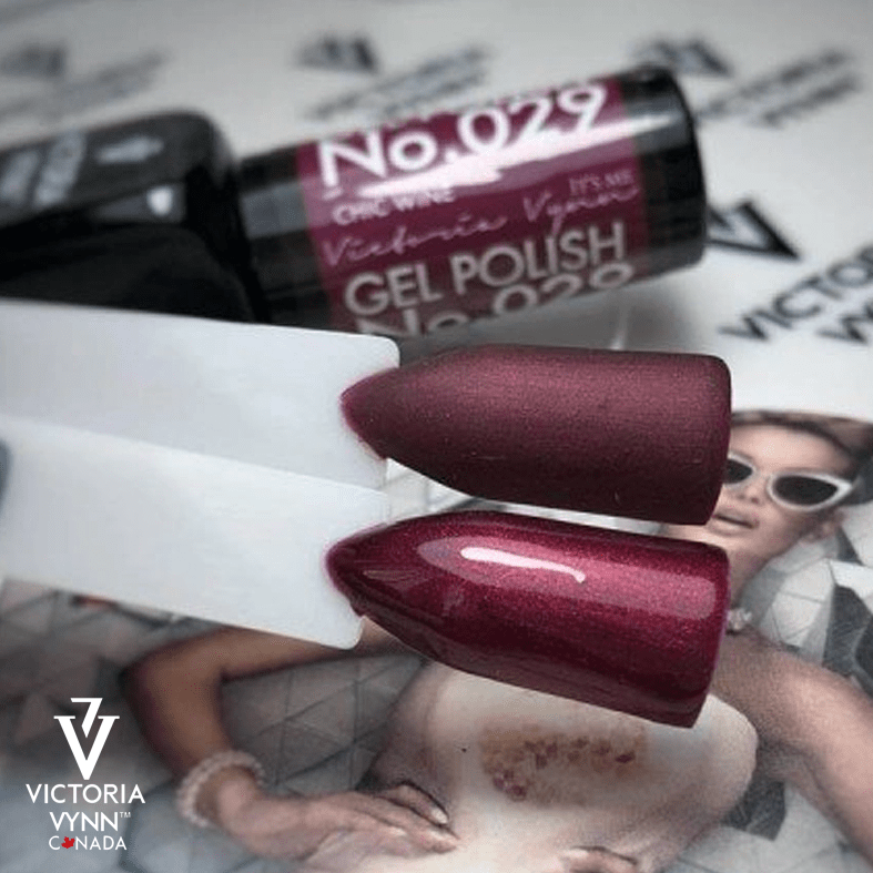 Salon Gel Polish 029 Chic Wine Image New New