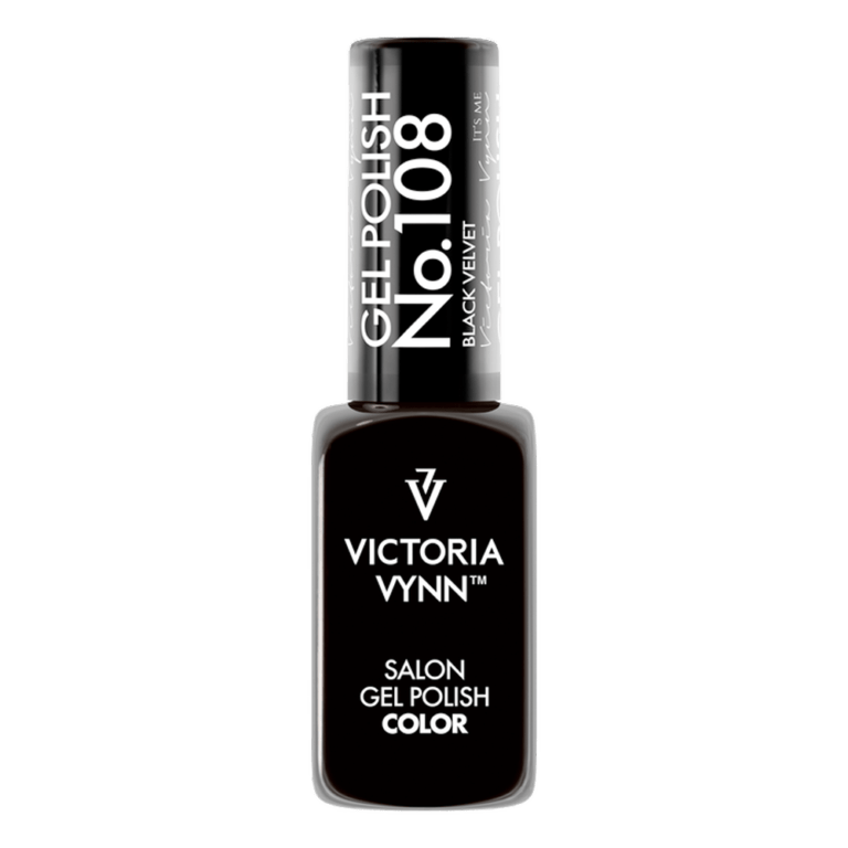 Salon Gel Polish 108 Black Velvet