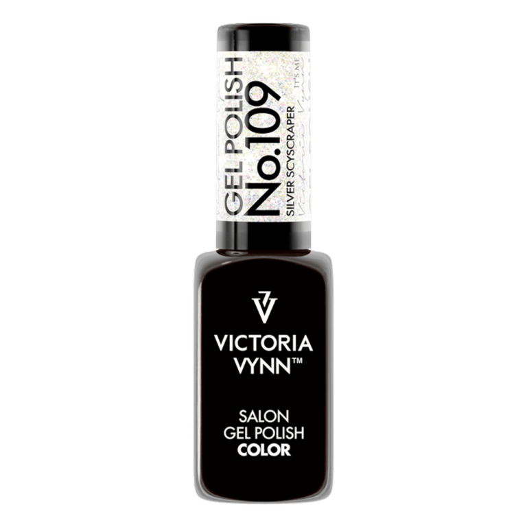 Salon Gel Polish 109 Silver skyscraper