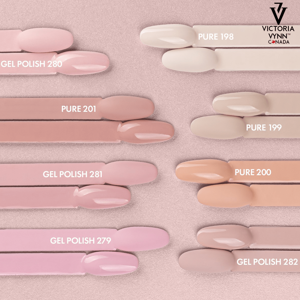 Salon Gel Polish 279 280 281 282 Pure 198 199 200 201