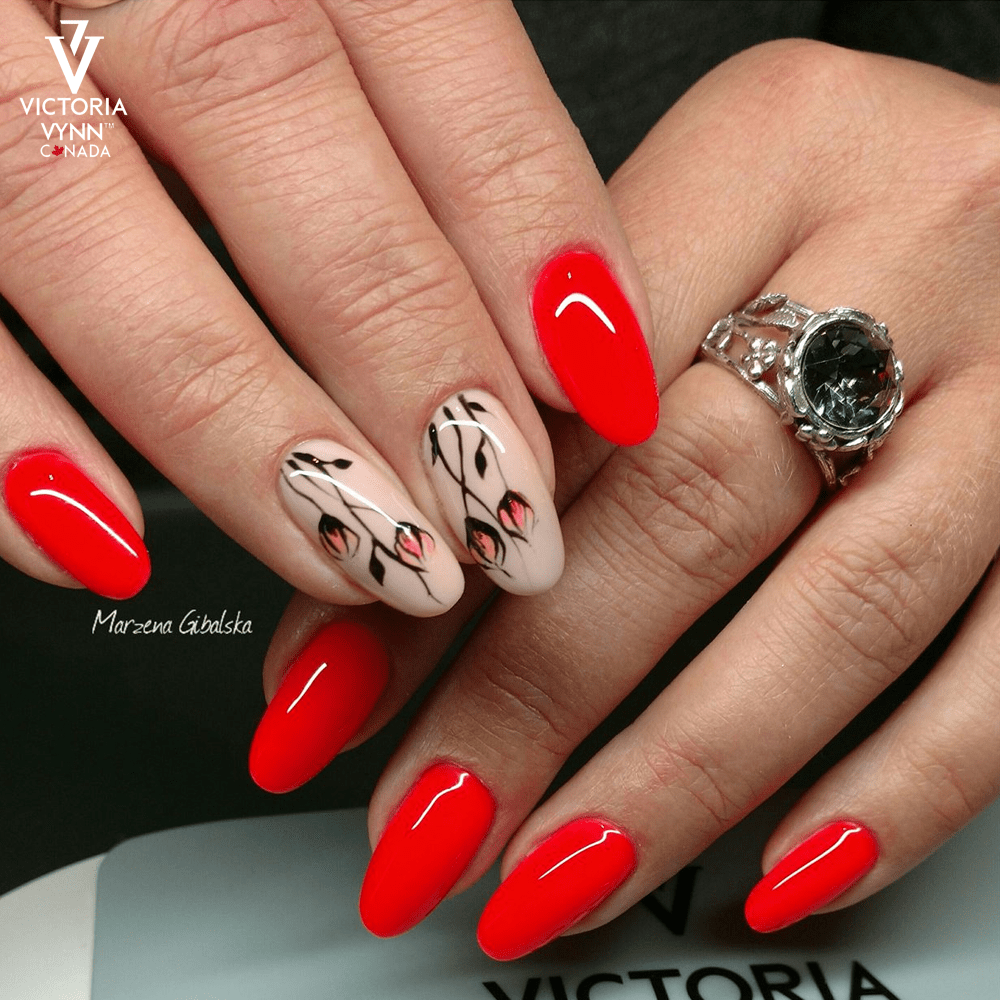 Salon Gel Polish 313 King of Red 1 1