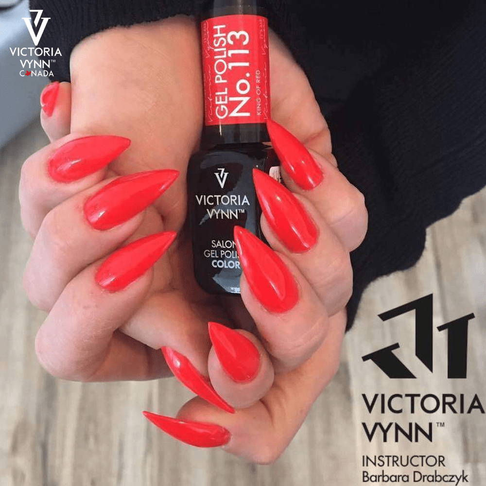 Salon Gel Polish 313 King of Red 1 2