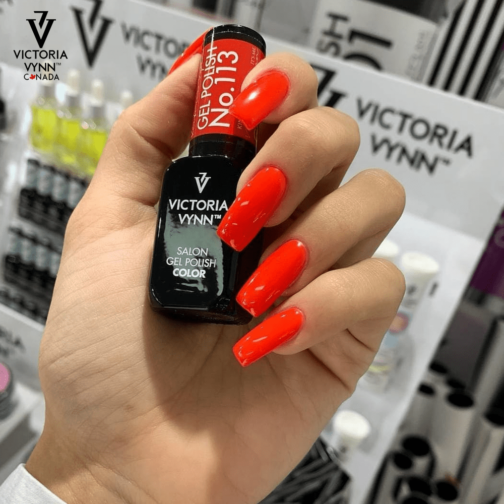 Salon Gel Polish 313 King of Red 1 3