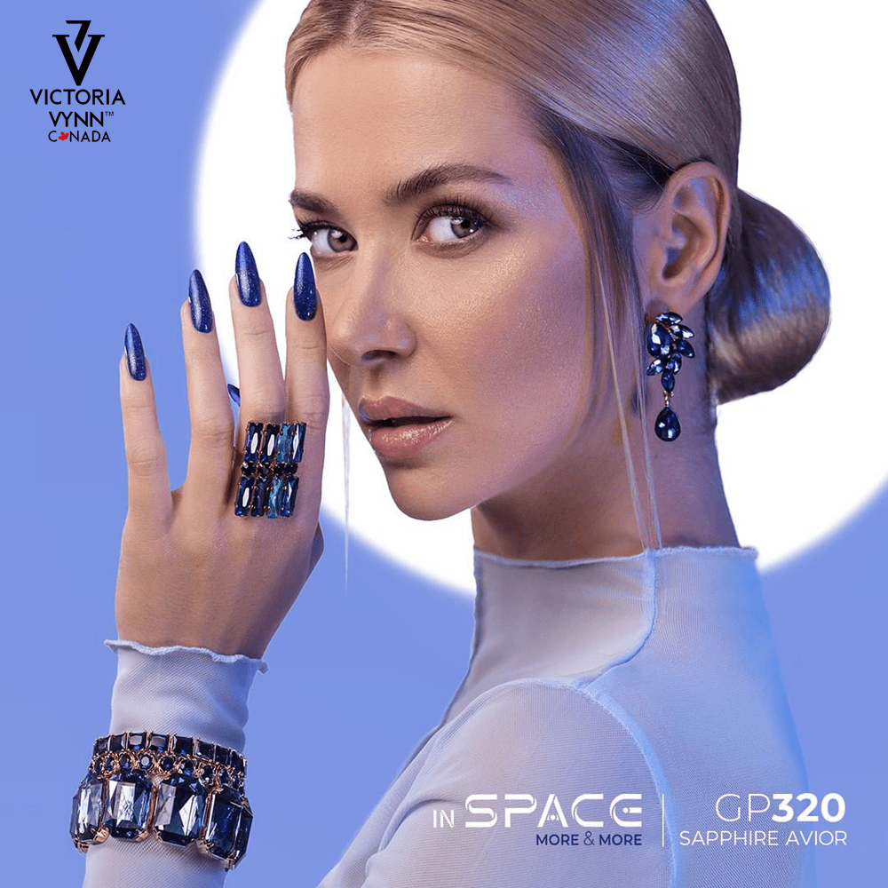 Salon Gel Polish No. 320 Sapphire Avior 4 Salon Gel Polish 320 Sapphire Avior