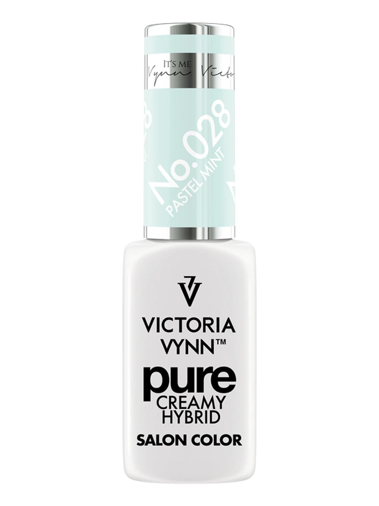 Seet Pastel Green Nails Victoria VYNN Pure Creamy Hybrid 028 Pastel Mint