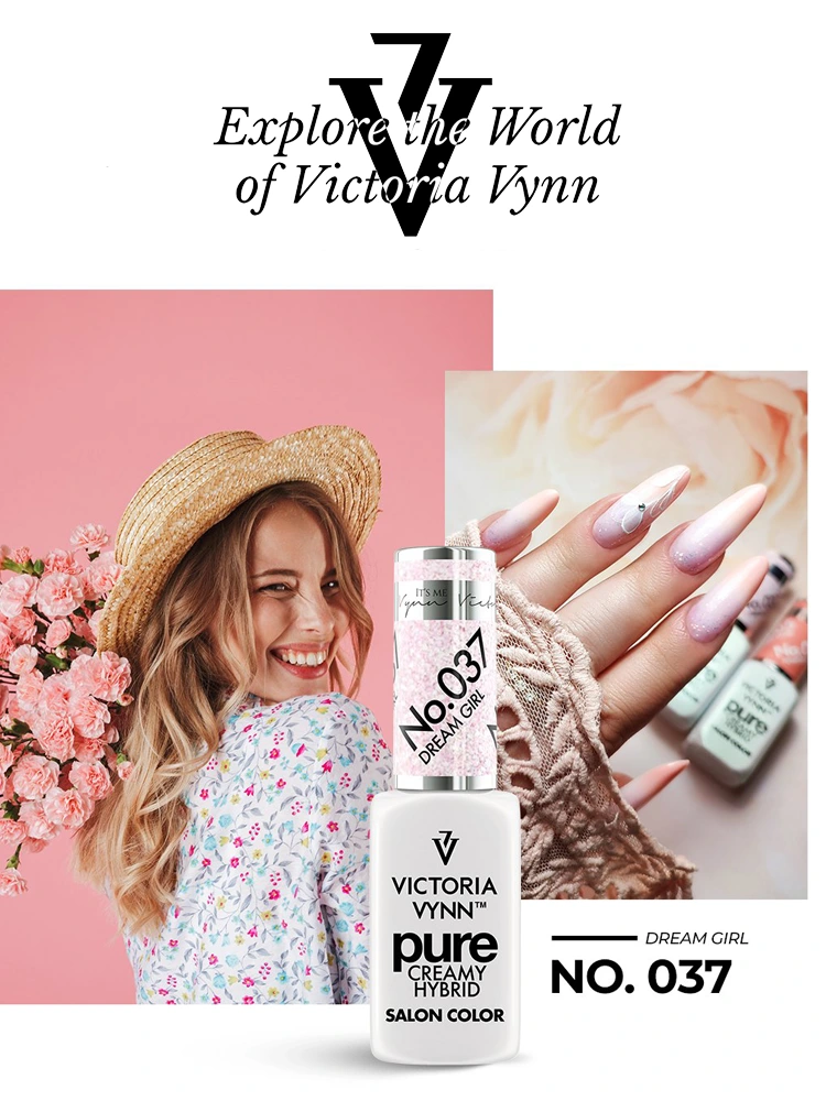 Special Sparkly Pink Nails Victoria VYNN Gel Polish 037 Dream Girl 1 1