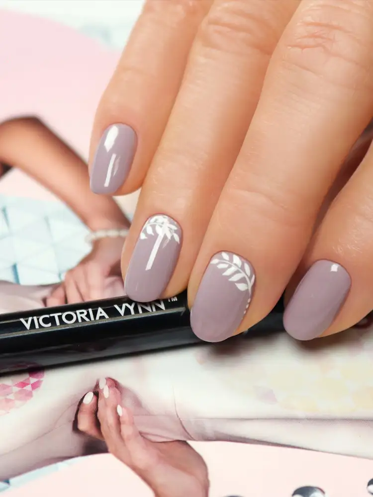 Pure Creamy Hybrid Gel Polish No. 099 Storybook Charm 4 amazing purple grey nails victoria vynn pure 094 storybook charm