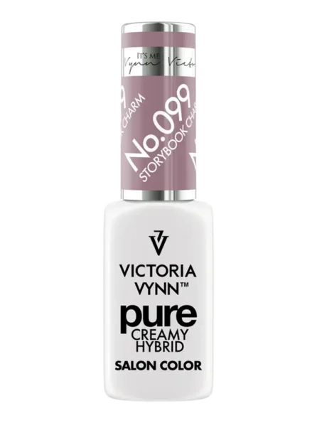 amazing purple grey nails victoria vynn pure 094 storybook charm