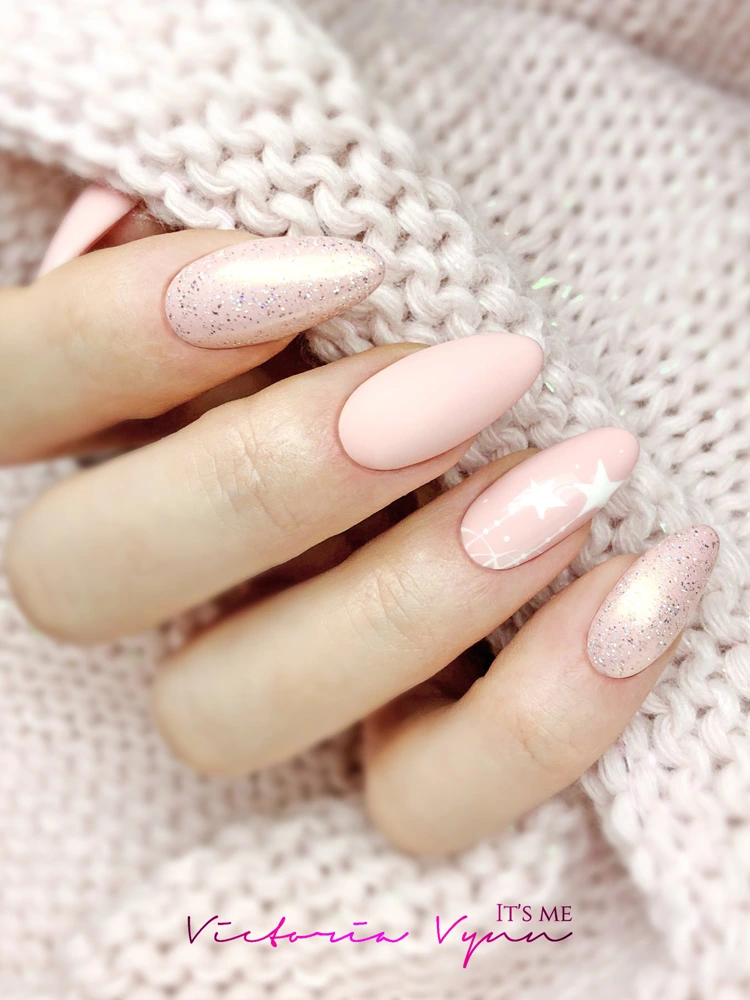 Pure Creamy Hybrid Gel Polish No. 006 Graceful Pink 8 best charming pink rose nails victoria vynn pure gracefull pink 006