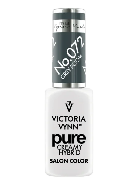 best dark grey nails 072 grey room victoria vynn pure cream hybrid