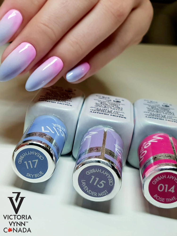 best hot bright pink nails victoria vynn pure creamy hybrid 014 rose time