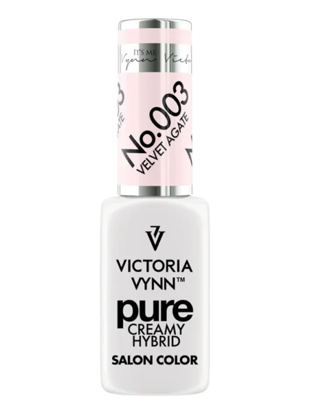 Victoria VYNN Pure Creamy Hybrid Colors 11 best light pink gel nails Victoria VYNN Velvet Agate 003