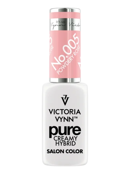best pleasing light rose gold gel nails Victoria VYNN Pure Creamy 005 Powdery Rose