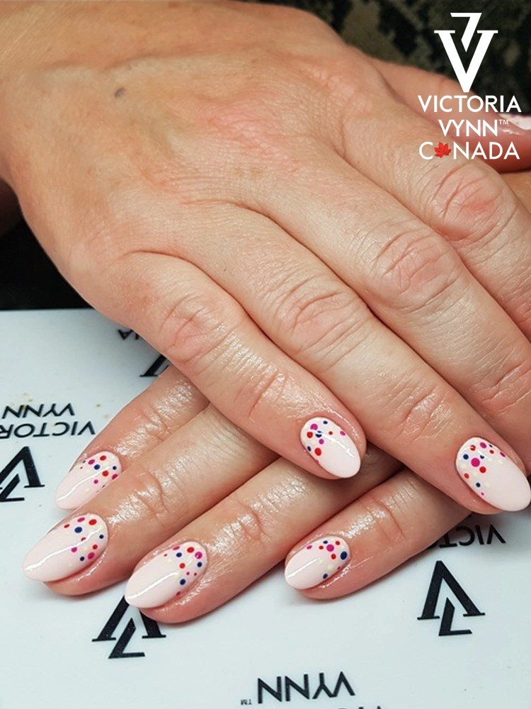 Pure Creamy Hybrid Gel Polish No. 073 Powder Pink 12 best powdery pink nails Victoria VYNN Pure Creamy Hybrid 073 Powder Pink 1 4