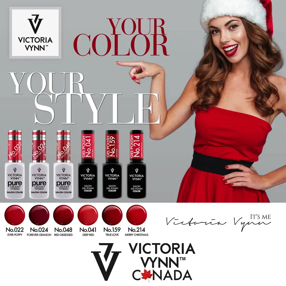 christmas gel polish