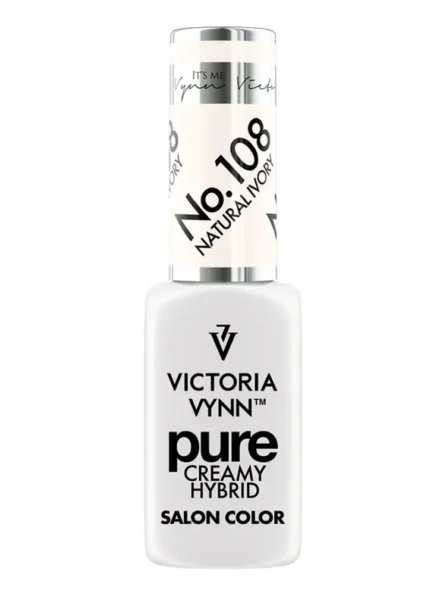 Victoria VYNN Best French Natural Ivory Gel Polish Pure Creamy no. 108