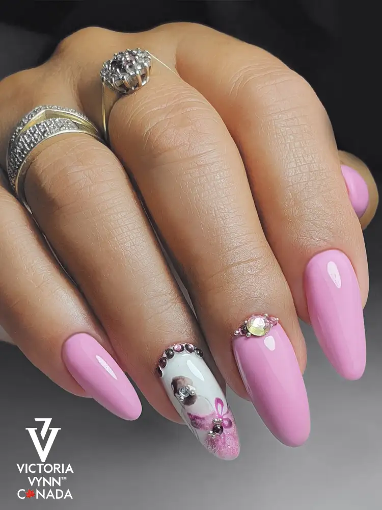 victoria vynn chamring natural pink gel polish pure creamy butterfly wings 102 1 5