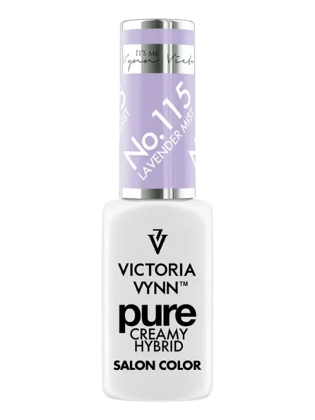 victoria vynn lavender nails gel polish lavender mist no. 115