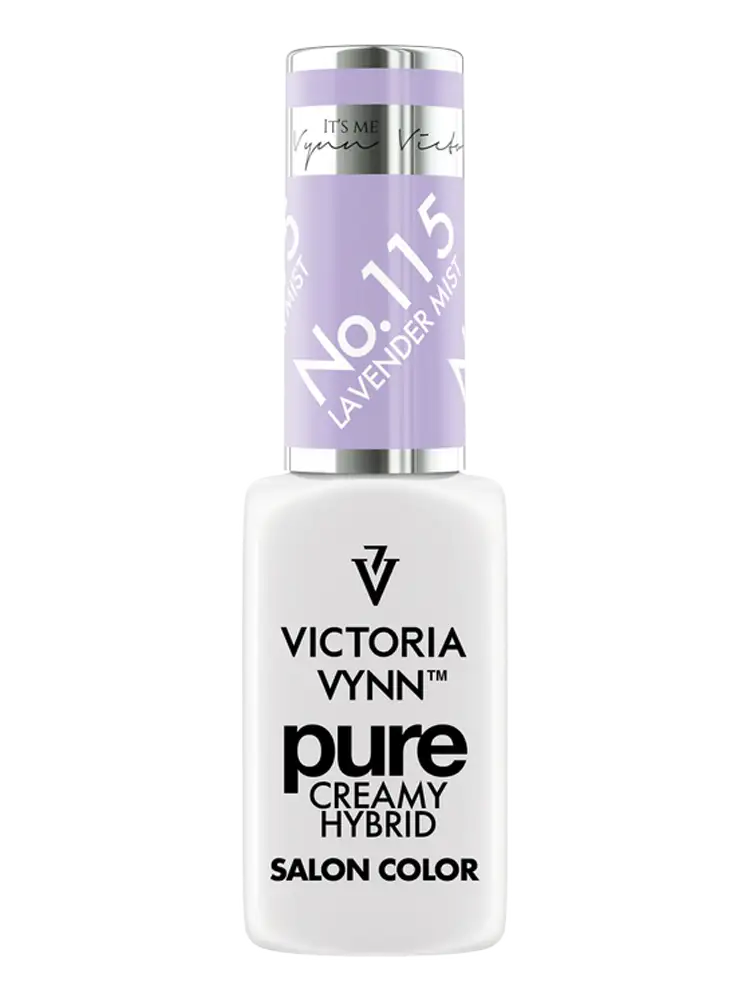 victoria vynn lavender nails gel polish lavender mist no. 115