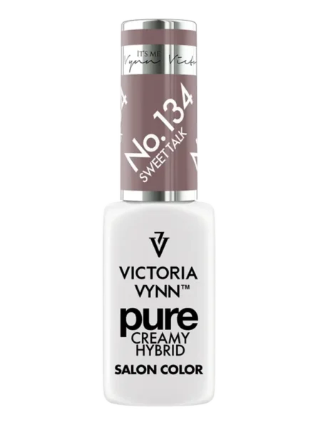 Victoria VYNN Light Coffee Milky Brown Nails Gel Polish Sweet Talk No. 134