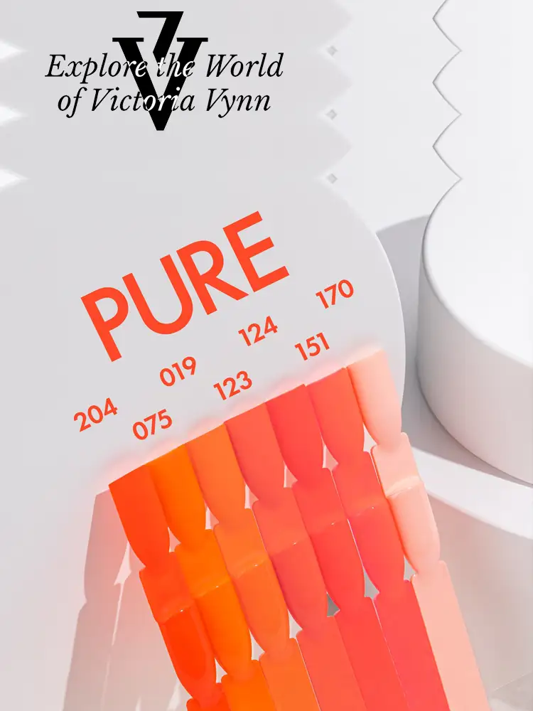 Pure Creamy Hybrid Gel Polish No. 123 Deep Marigold 14 victoria vynn orange pure 204 019 124 170 075 123 151