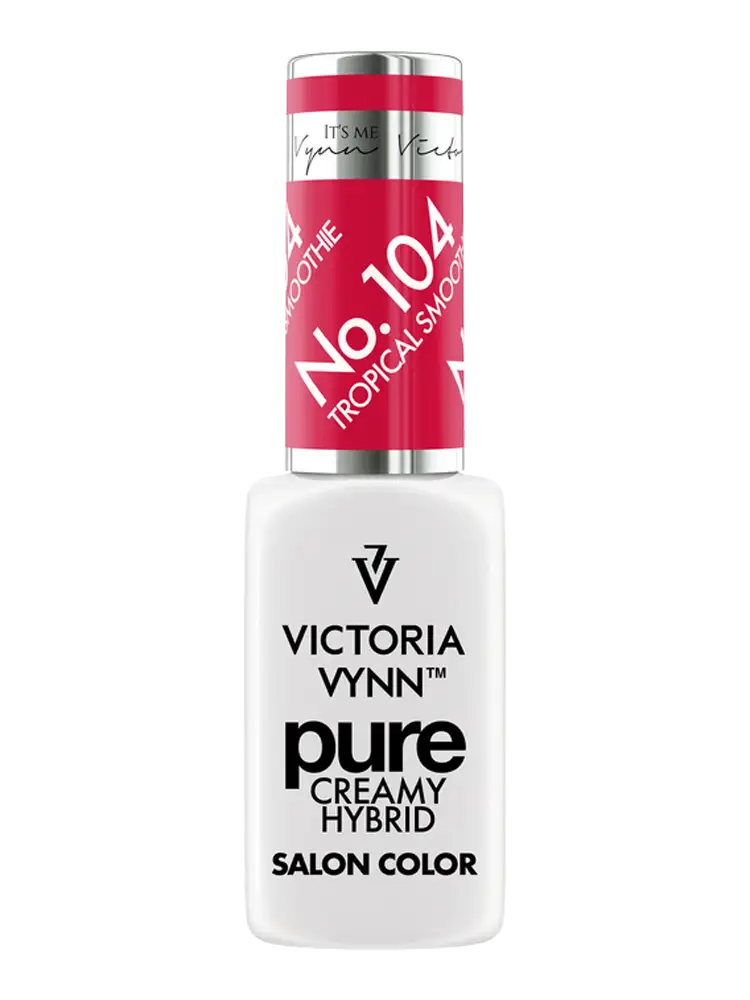 Pure Creamy Hybrid Gel Polish No. 104 Tropical Smoothie 2 victoria vynn pinky red nails pure creamy 104 tropical smoothie