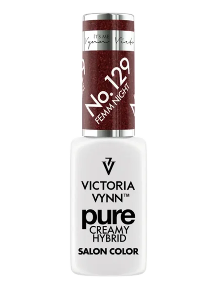 Victoria VYNN Pure Carmine Red Gel Polish No. 129 Creamy