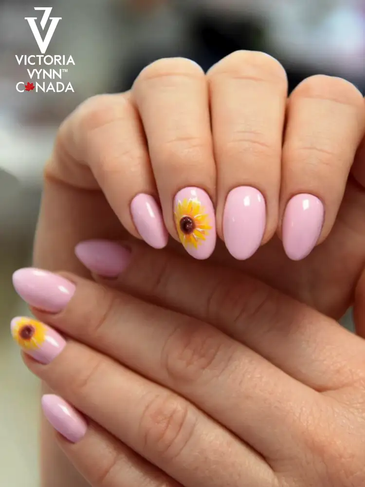 victoria vynn pure creamy hybrid light pink gel polish no. 114 dusty orchid