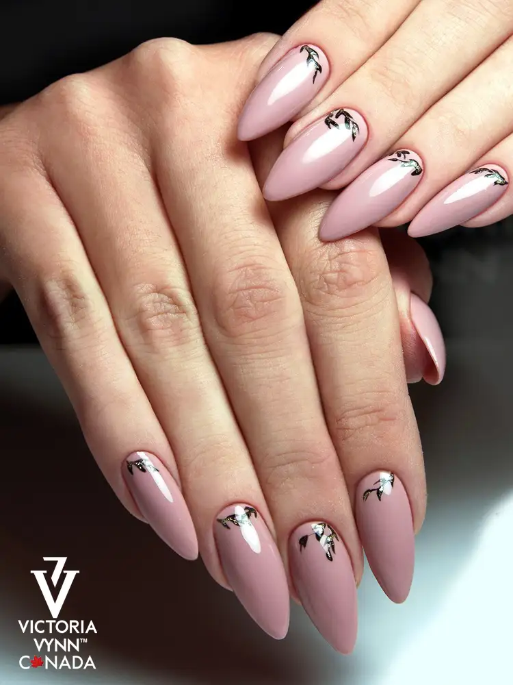 victoria vynn pure creamy light beige pink nails 135 mellow rose 1 3