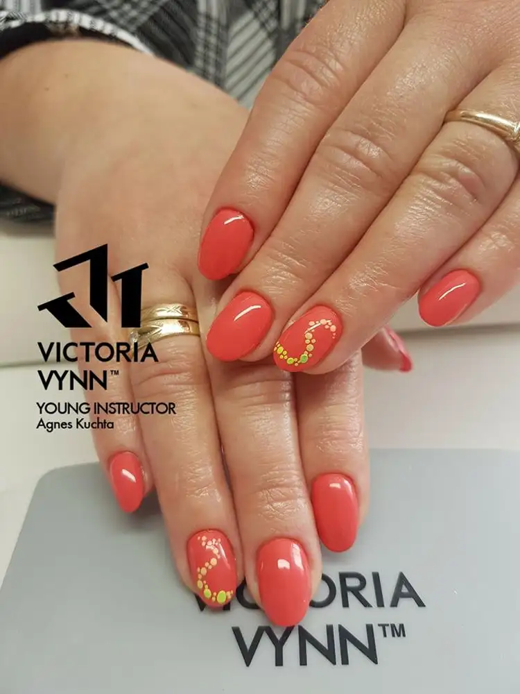 Pure Creamy Hybrid Gel Polish No. 106 Birthday Cake 8 victoria vynn pure creamy red orange nails birthday cake no. 106