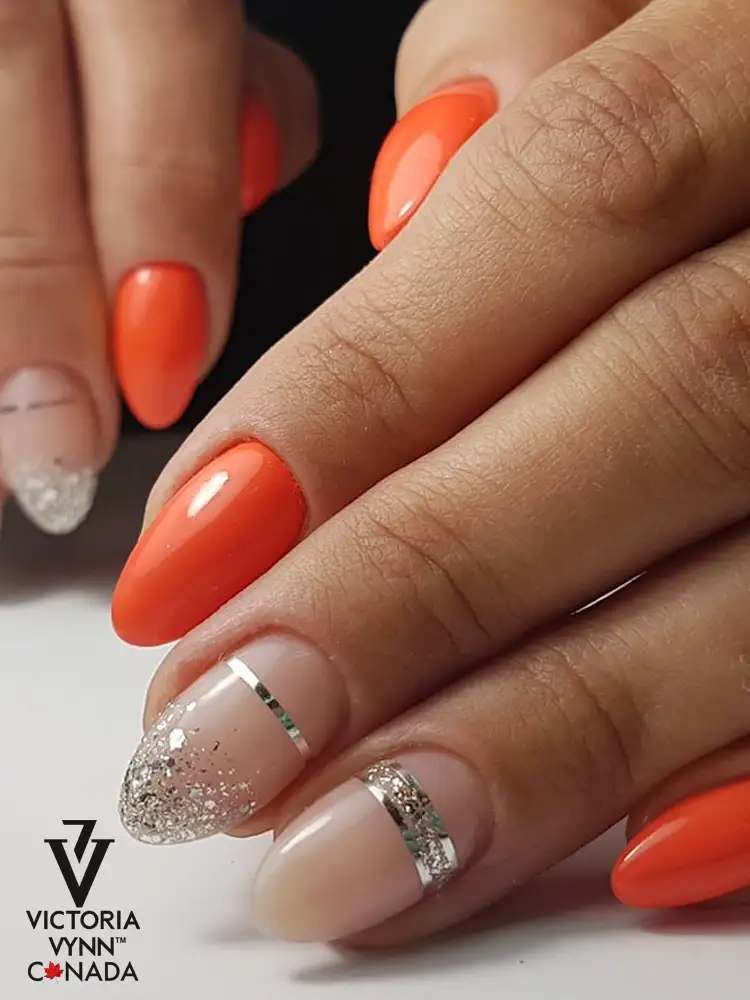 Pure Creamy Hybrid Gel Polish No. 123 Deep Marigold 6 victoria vynn pure marigold orange nails gel polish no. 123 deep marigold 1 3