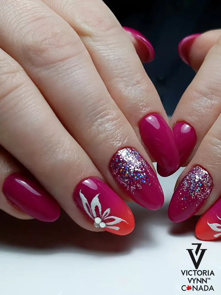 Pure Creamy Hybrid Gel Polish No. 127 Rose Madder 8 victoria vynn pure violet pink gel polish rose madder no. 127 pure creamy 1 2