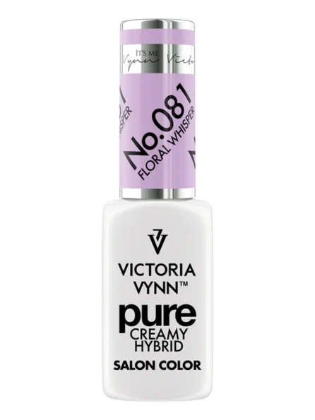 Best Pastel Violet Nails Victoria VYNN Pure Creamy Hybrid 081 Floral Whisper