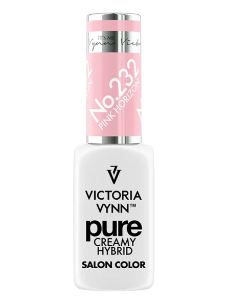 pink creamy gel nail polish