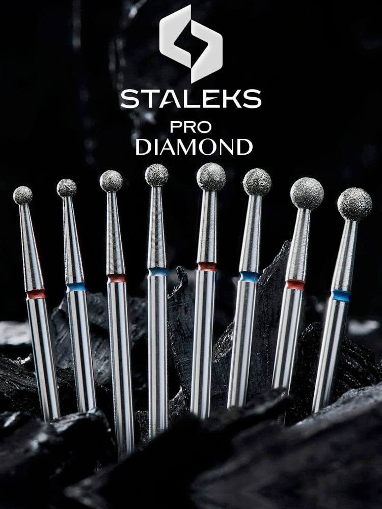 Staleks PRO Expert Diamond Nail Drill Bit "Ball" 2 Staleks Ball Featured Image