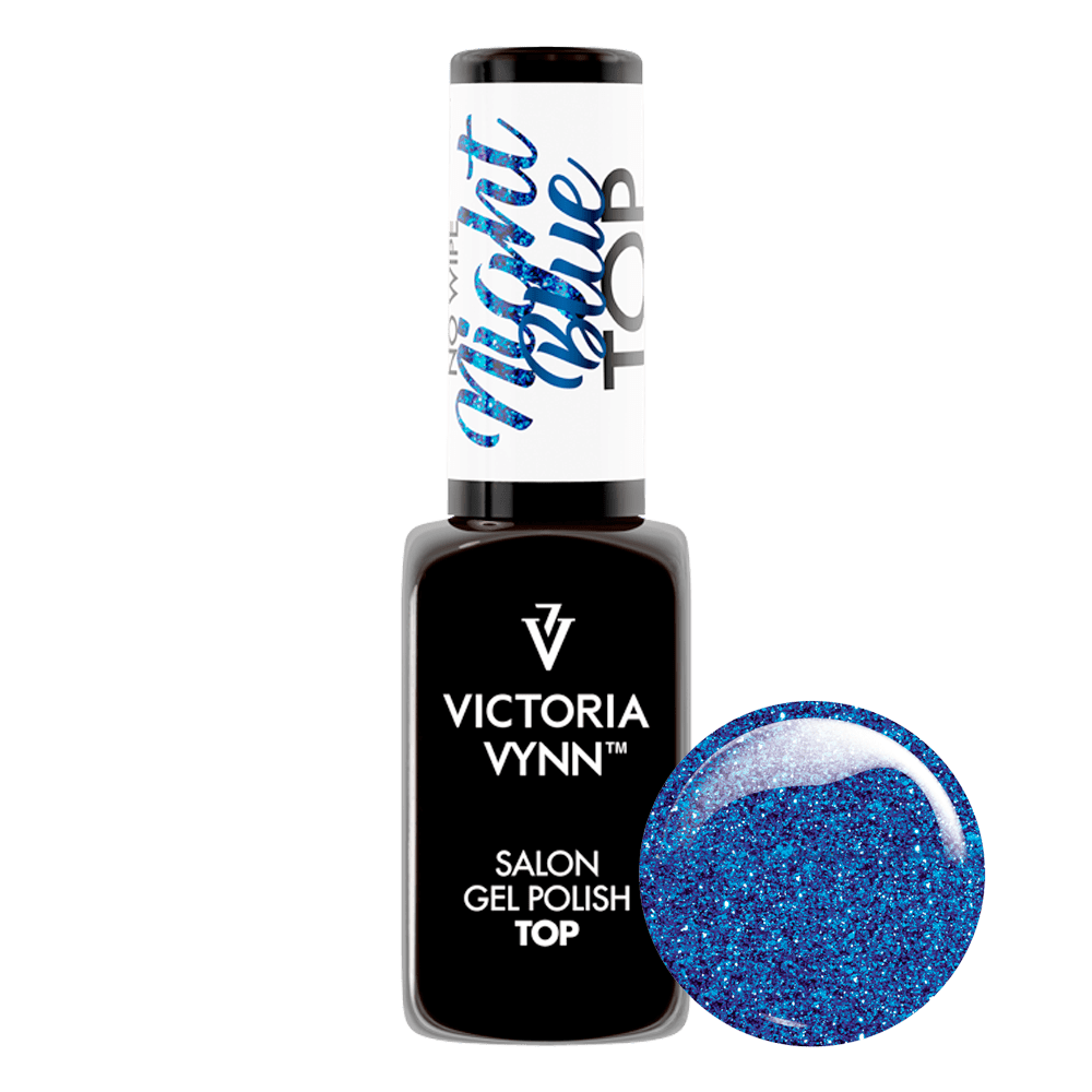 Top Coat No Wipe Blue Night
