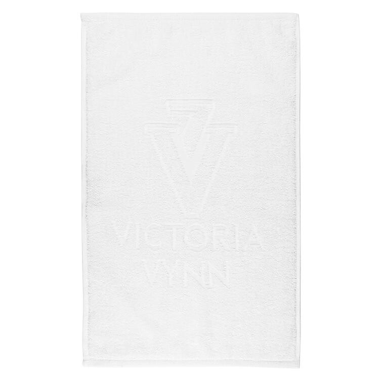 Towel with White Logo 2 towel white with logo