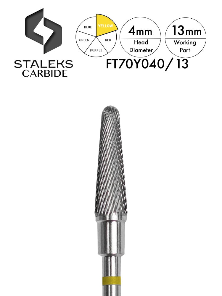 Frustum Carbide yellow 4mm 1