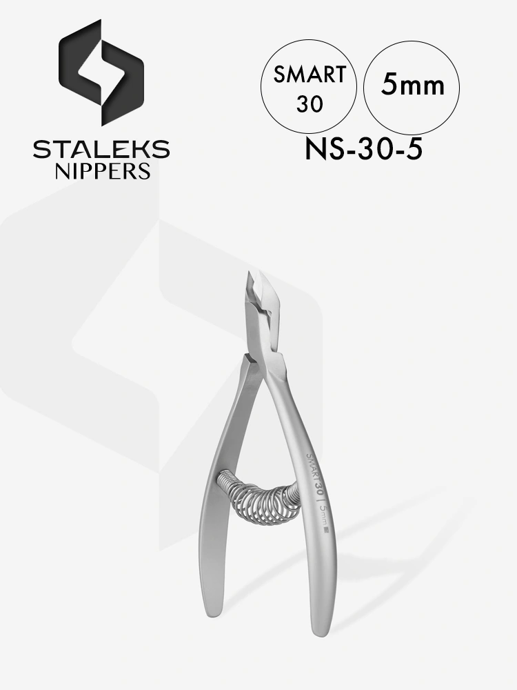 Staleks Best Coil Spring Cuticle Nippers Smart 30 Series 5 mm