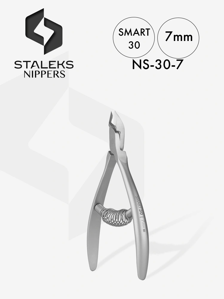 Staleks Best Coil Spring Cuticle Nippers Smart 30 Series 7 mm