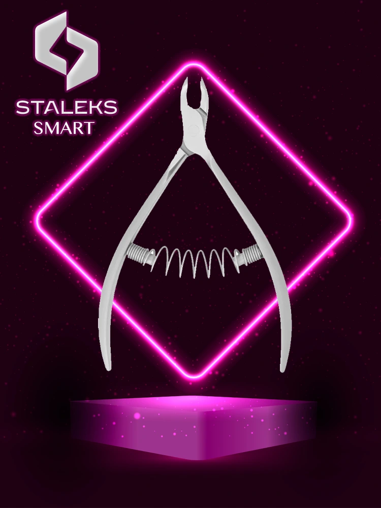 Staleks Best Coil Spring Cuticle Nippers Smart 30 Series