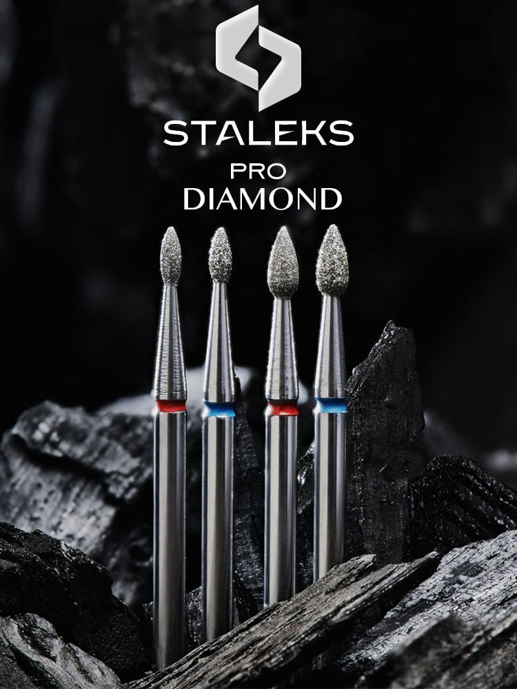 Staleks PRO Expert Diamond Nail Drill Bit “Drop” 2 Staleks Drop Featured Image 1