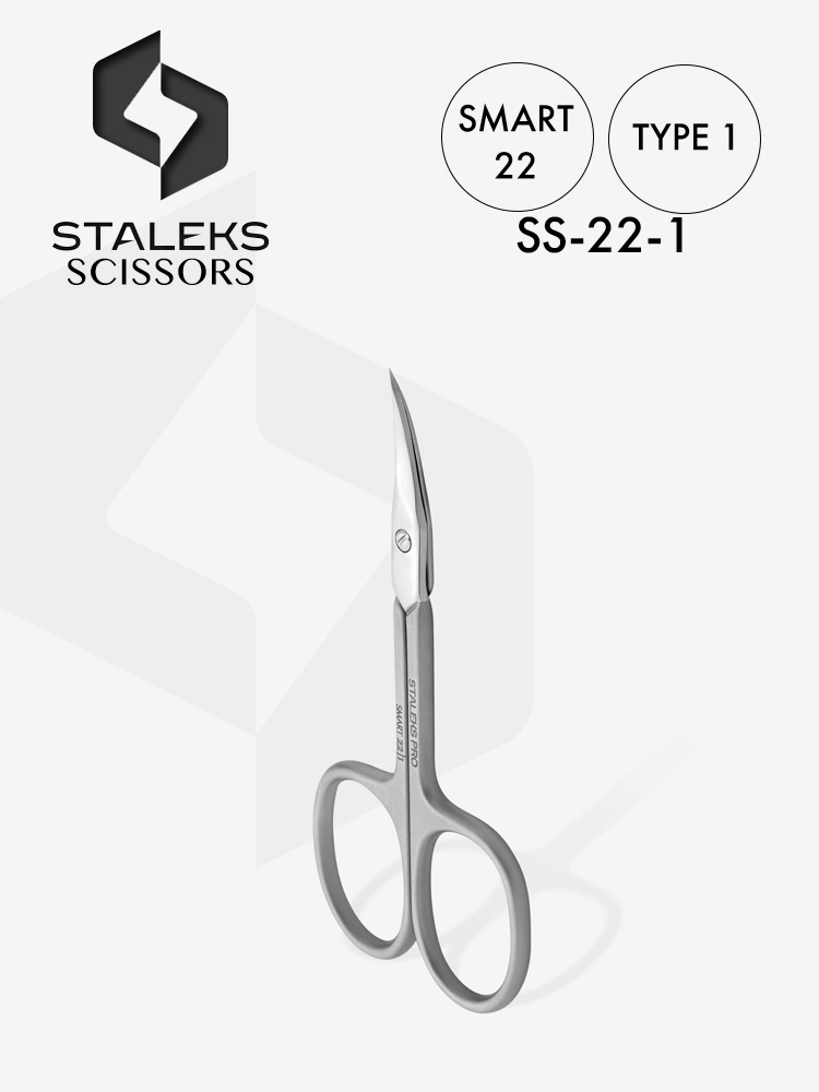Staleks Best Curved Manicure Scissors Smart 22 Type 1 1 2