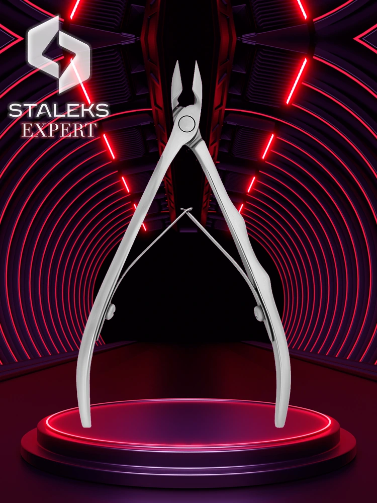 Staleks Expert 21 10mm Professional Cuticle Nippers 2 Staleks Best Cuticle Cutter Expert 21 10mm 1 3
